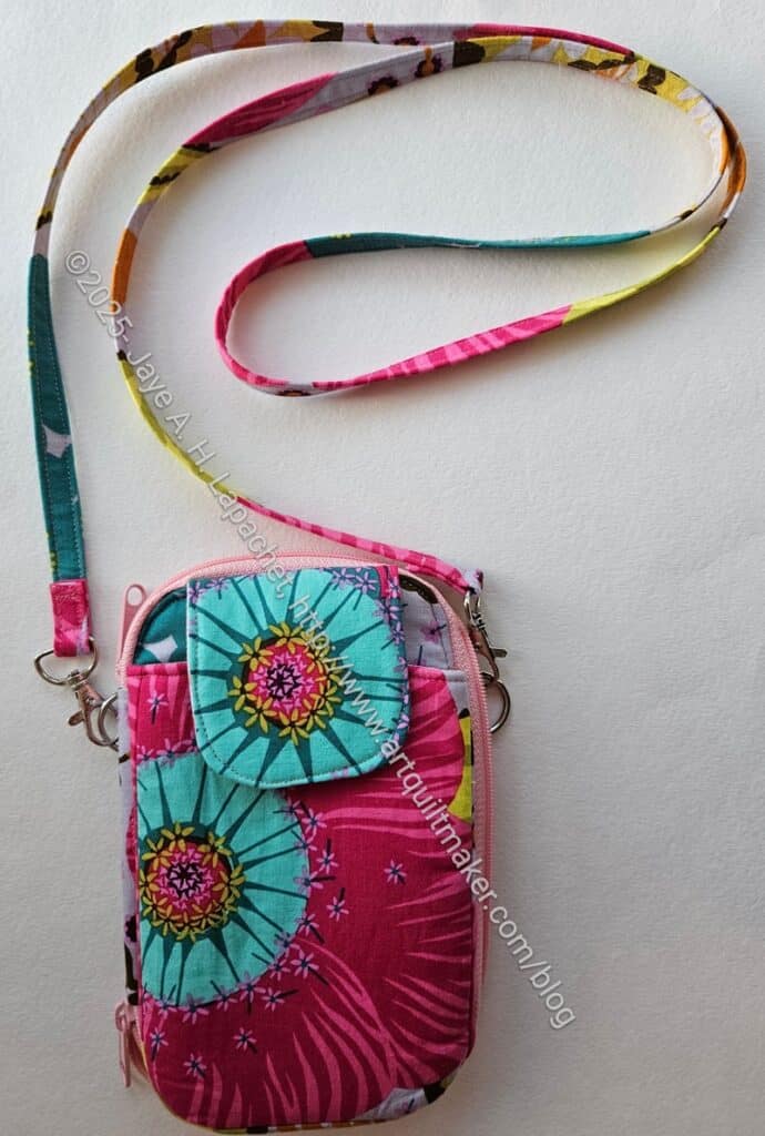 Finished: Day Trip Wallet - exterior pocket