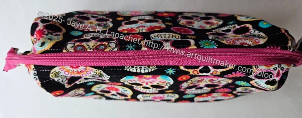 Sugar Skull Retreat Pouch-small - top view