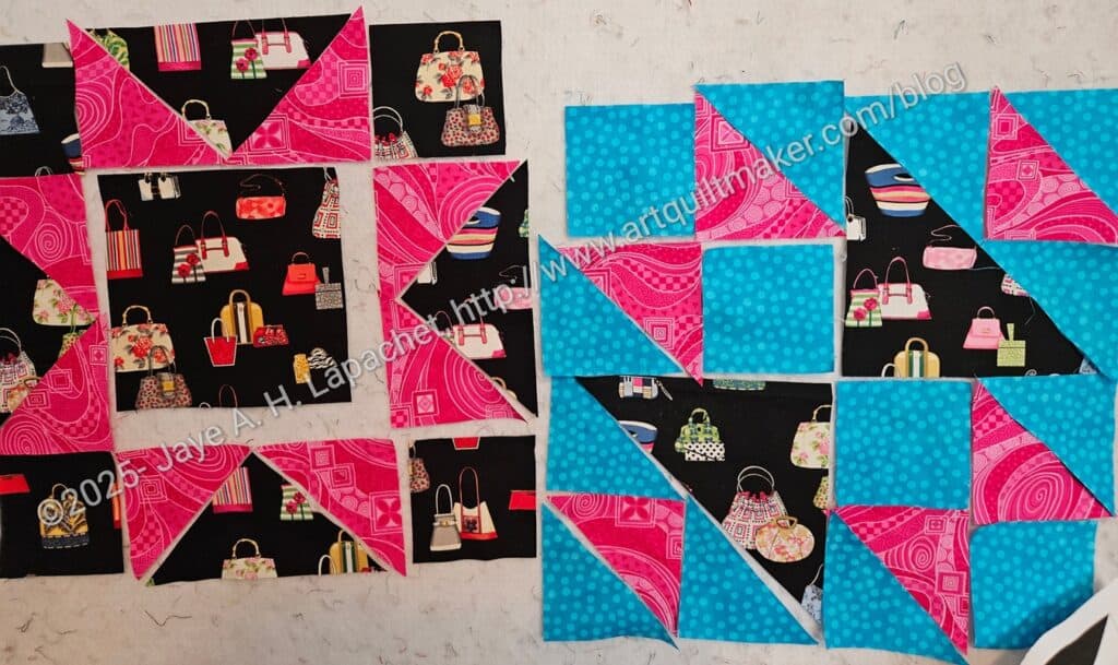 Handbag Sampler - new blocks