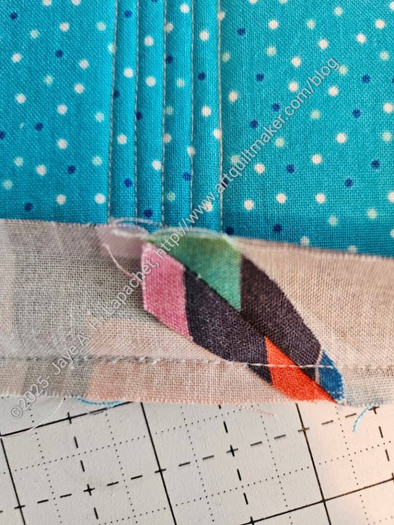 New binding technique - sewed