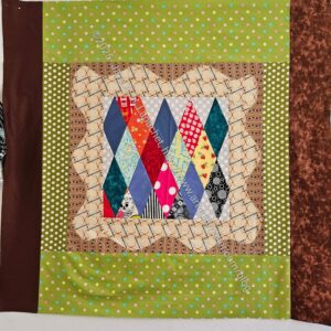 Diamond test with outer borders