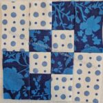 Dark Blue Four Patch Fun block