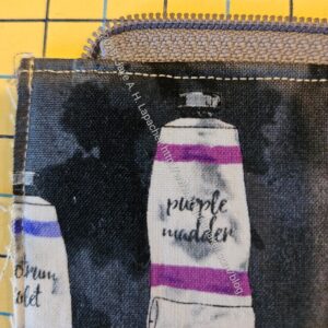 Awesome zipper finish - Pearce pocket