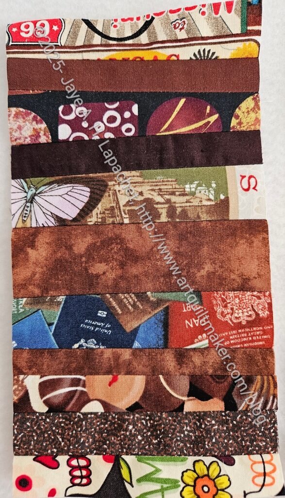 Brown strip donation block #20