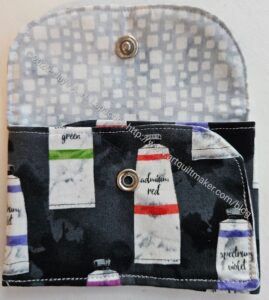 Fold & Stitch Wallet - open