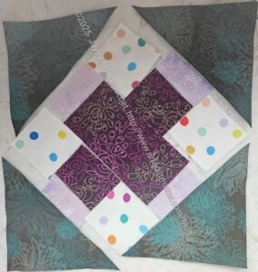 Patchwork Palooza block 7-in process
