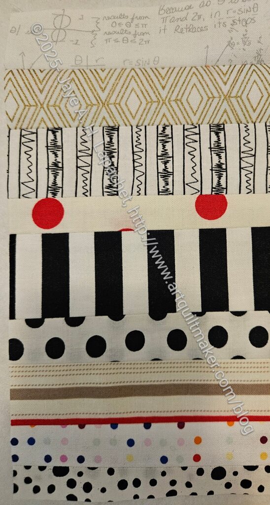 White strip donation block #80