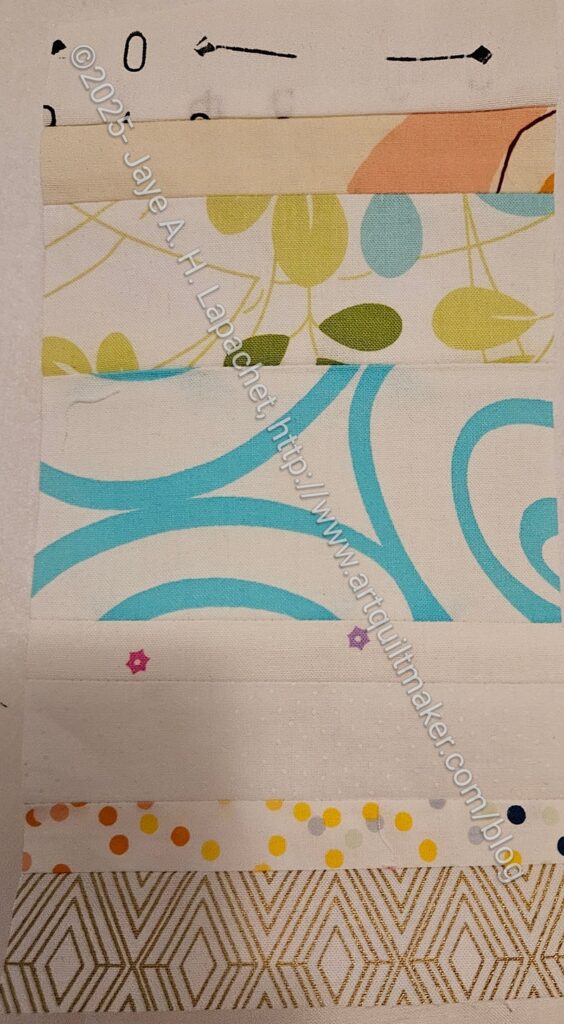 White strip donation block #71