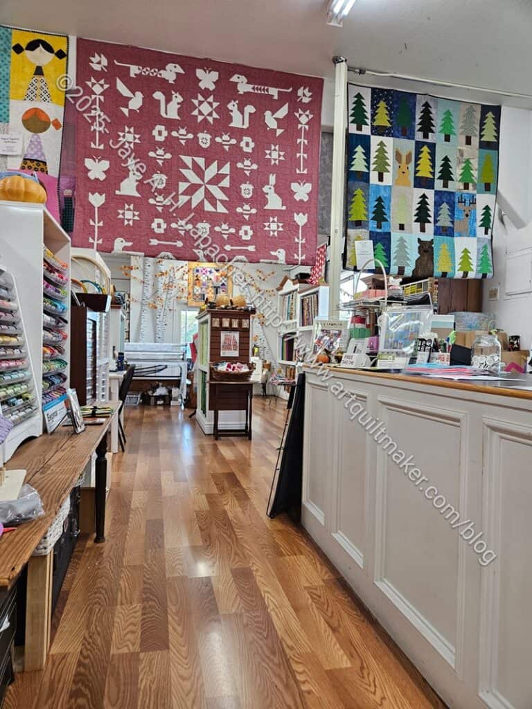 In Between Stitches - twds back of store