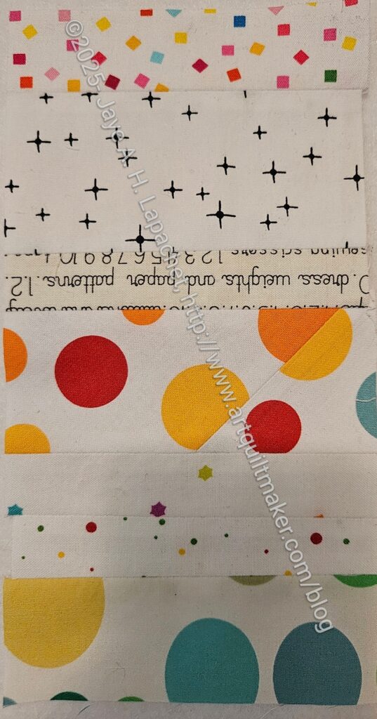 White strip donation block #89