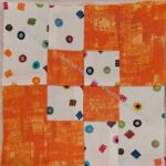 Orange Four Patch Fun