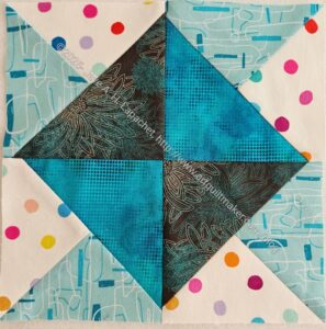 Patchwork Palooza block 14: Spin Cycle