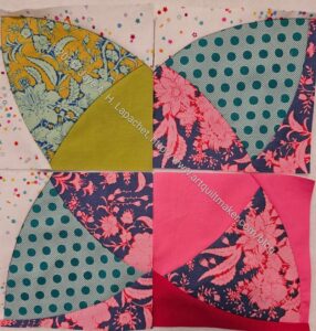 Flower #1: upper left hand corner