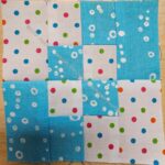 Blue Bubble Four Patch Fun