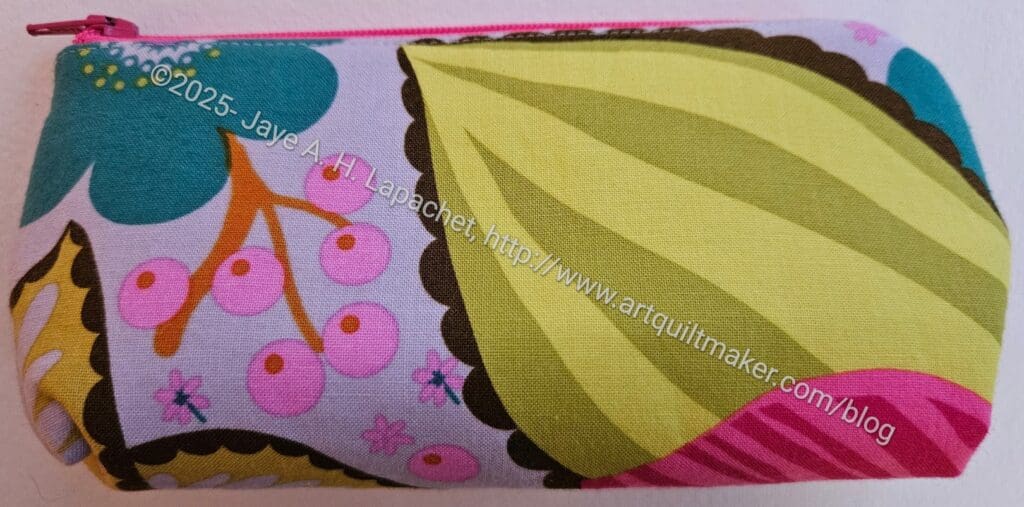 Finished: Dogwood Pouch-J