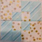 Blue diagonal #2 Four Patch Fun