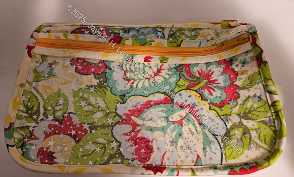 Beth's Cosquilla: zipper side