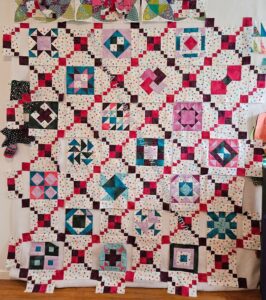 Patchwork Palooza with border blocks