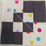 Grey Solid Four Patch Fun