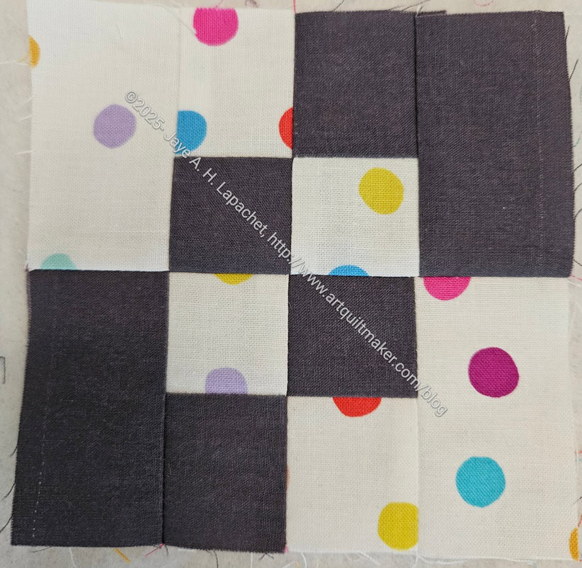 Grey Solid Four Patch Fun