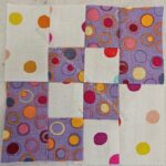 Purple Dot Four Patch Fun