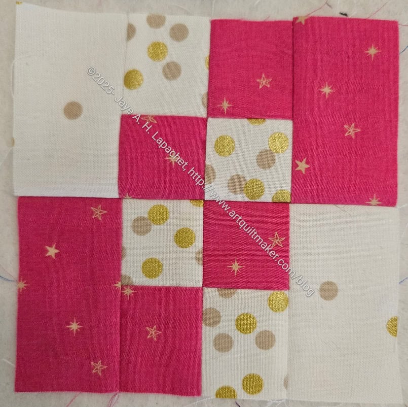 Pink Star Four Patch Fun