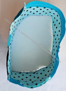 Pandora Charisma: zipper gusset