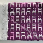 Tufted Tweets pillowcase- repaired (chairs)