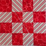 Red and stripe donation block