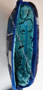 Tadpole with interior zipper