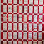 White Strips #3 with red