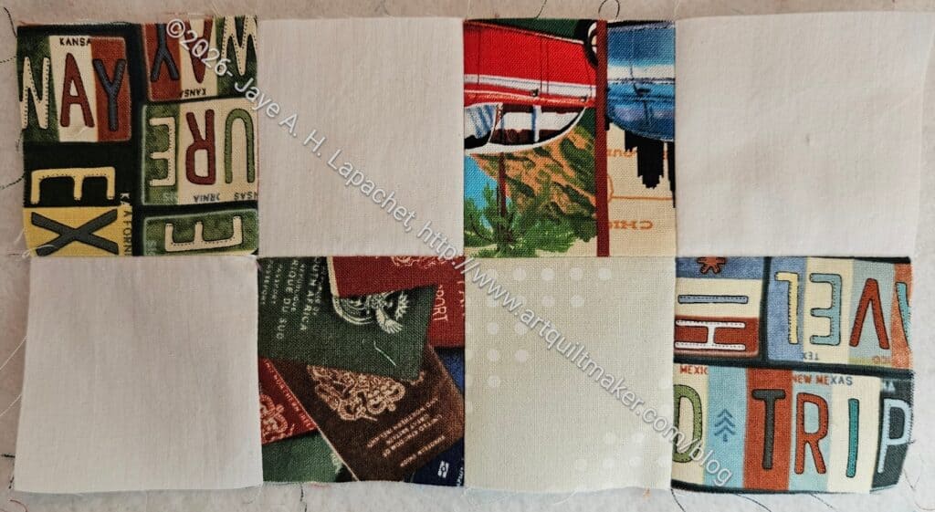 Greenish Sidewalk donation block