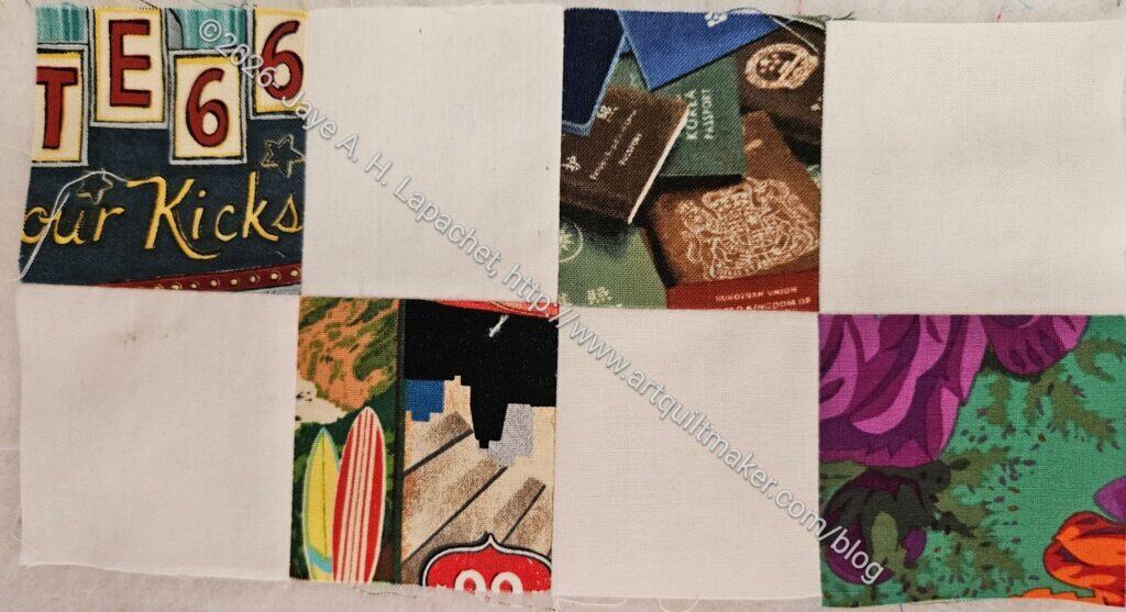 Greenish Sidewalk donation block