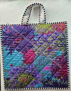 My extra large project bag-back