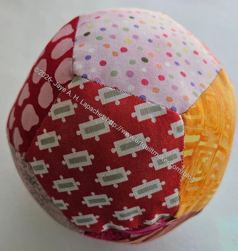 EPP Ball #11: orange & pink