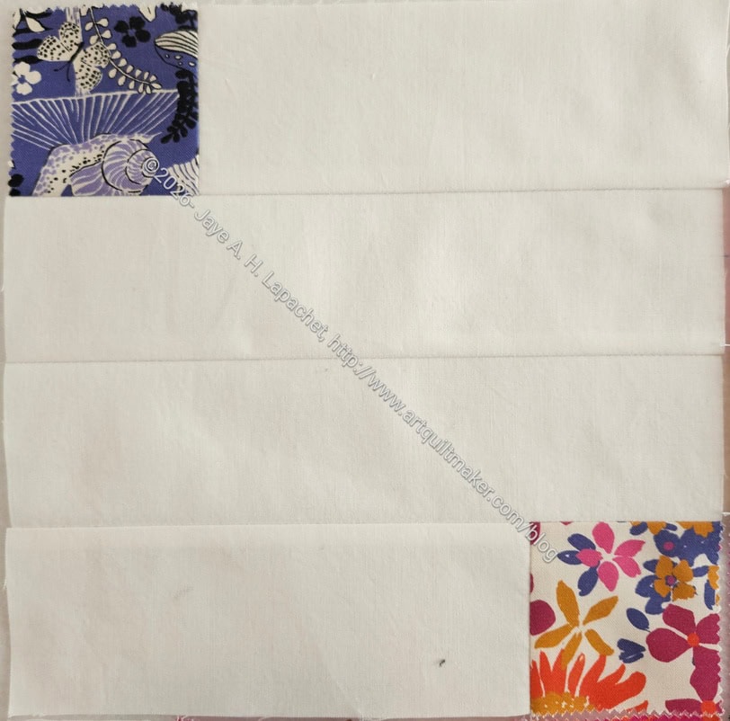 Diagonal 16 Patch block