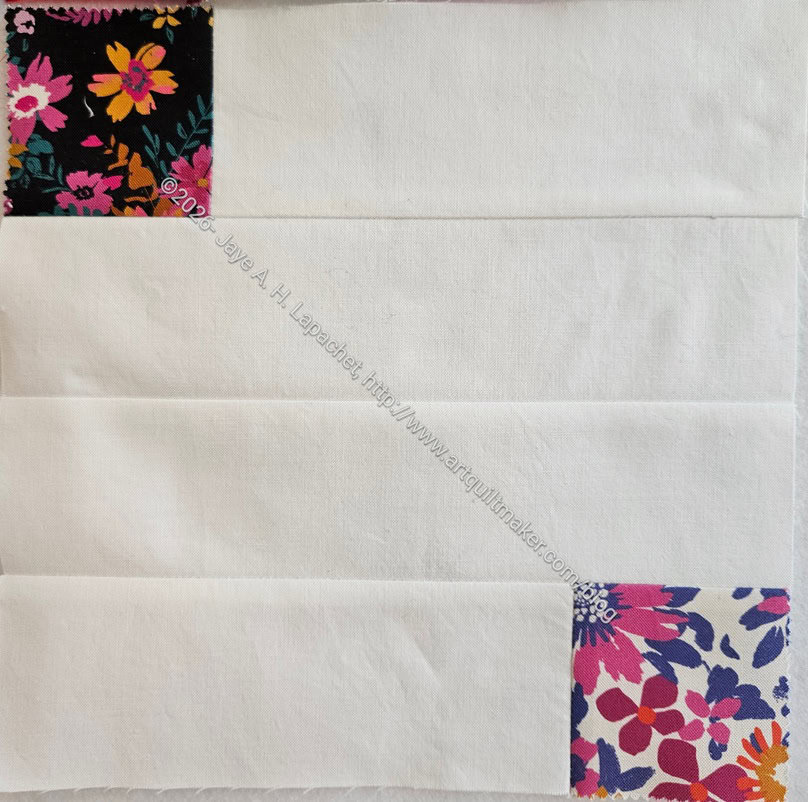 Diagonal 16 Patch block