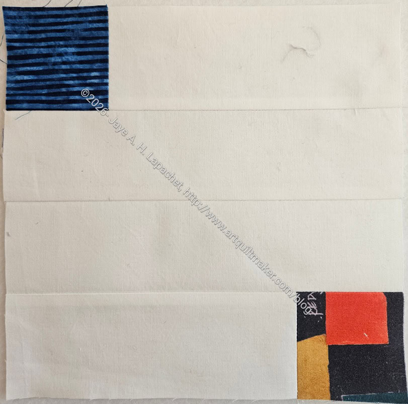 Diagonal 16 Patch block