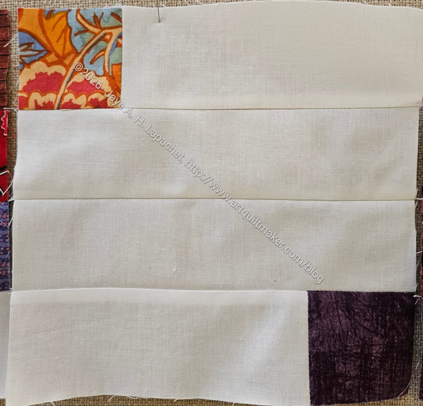 Diagonal 16 Patch block