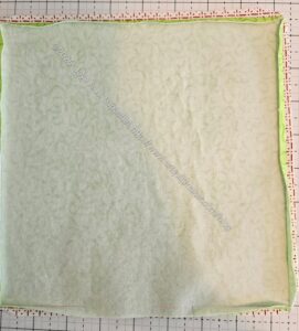 Press the seams open