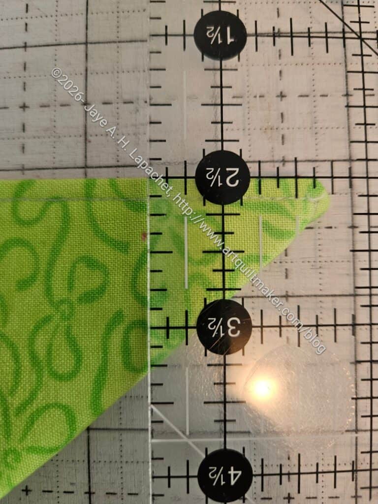 Measure and make a dot