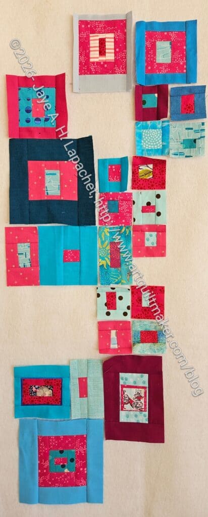 1-2-3 Mosaic workshop blocks