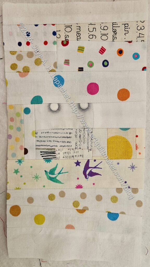 White Strip donation block #104