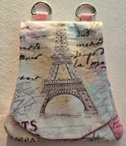 Paris Cell Phone Wallet - closed