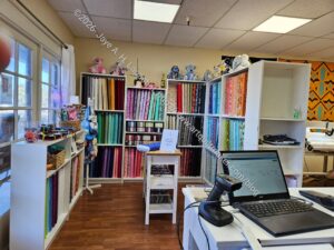 Coastside Quilts fabric area