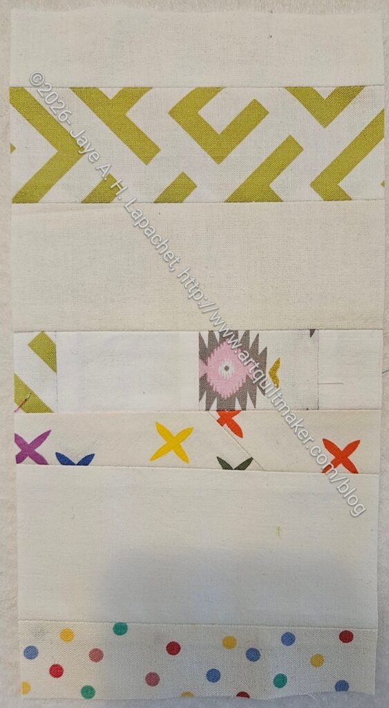 White Strip donation block #110