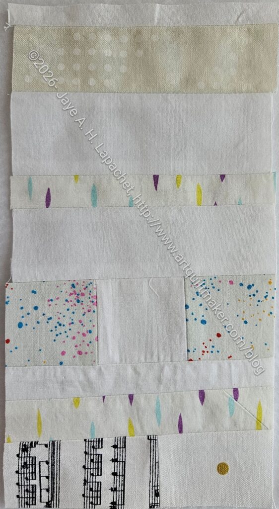 White Strip donation block #120