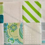 Various light green donation block