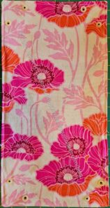 Pink Poppy Snap Tray flat