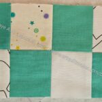 Solid green donation block